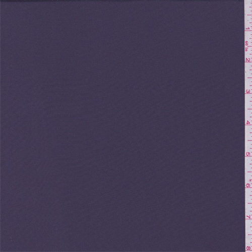 Plum Polyester Double Georgette