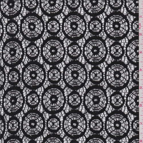 Black Circular Lace