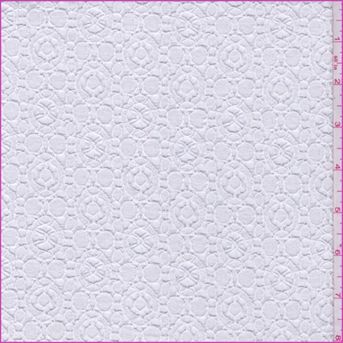 White Target Dot Lace