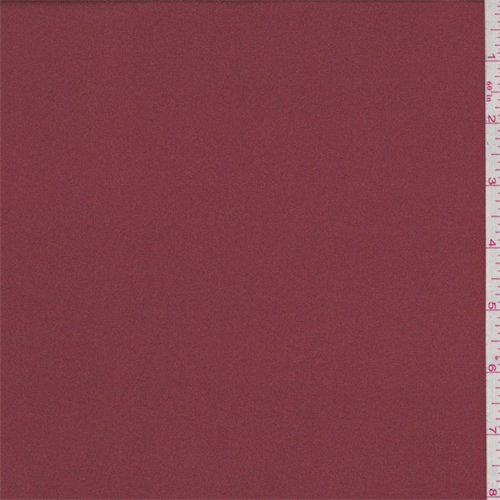 Barn Red Silk Georgette