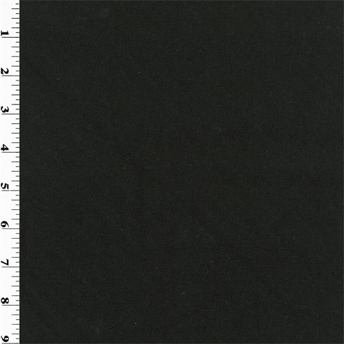 Black Wool Dobby Suiting 62577