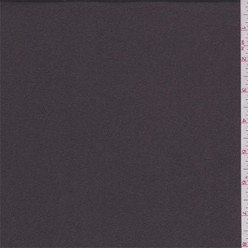 Seal Brown Crepe de Chine