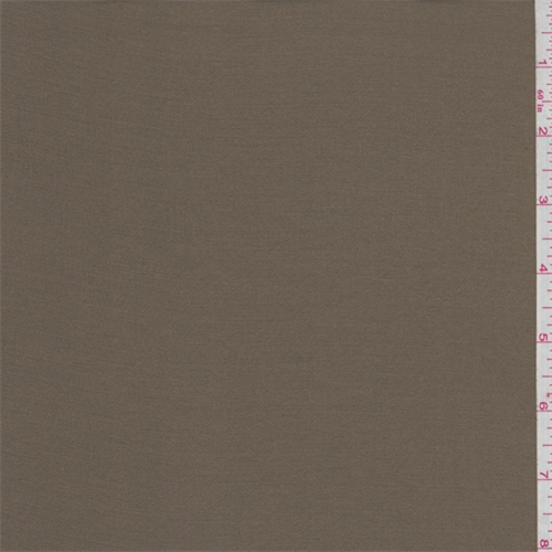 Tobacco Brown Charmeuse