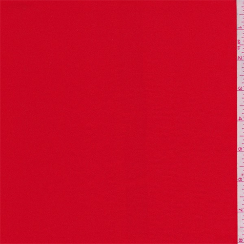 Fire Orange Polyester Charmeuse