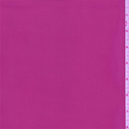 Raspberry Red Polyester Chiffon