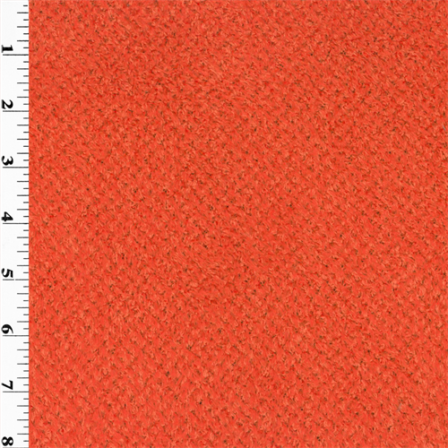 Polartec Curly Fleece - Orange DFW10058