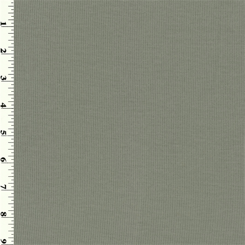 Gray Ribbed Sweater Knit DFW10165