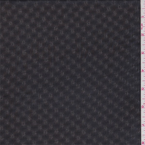 Black Diamond Leno Chiffon