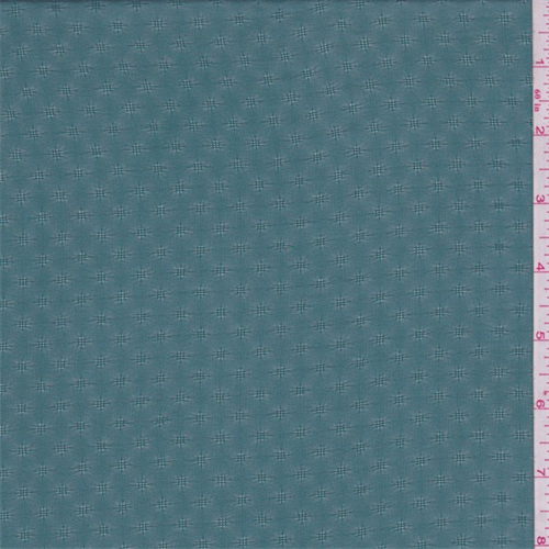Viridian Green Diamond Leno Chiffon