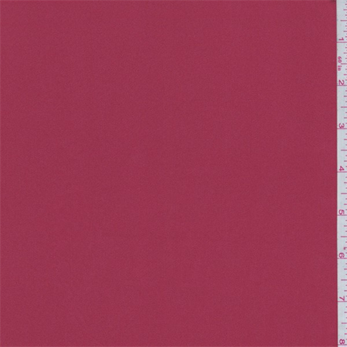 Brick Red Polyester Charmeuse