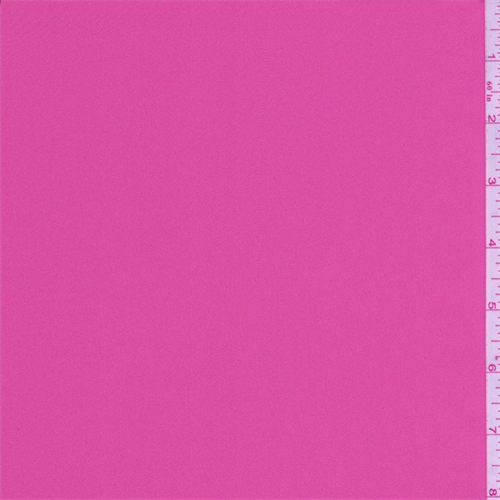 Cosmic Pink Polyester Charmeuse