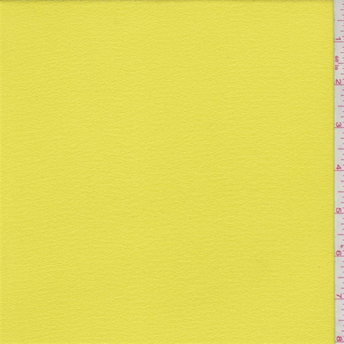 Sunshine Yellow Georgette