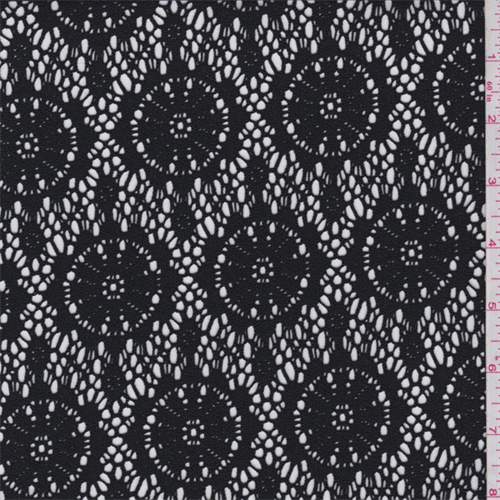 Black Circular Lace