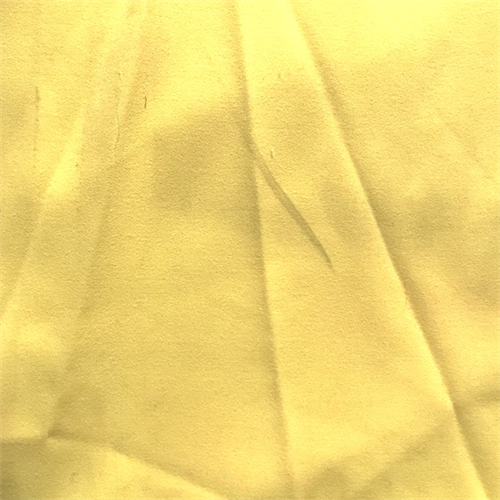 Neon Yellow Polyester Crepe Knit