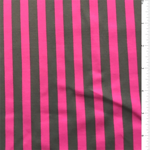 Magenta/Graphite Stripe Swimwear