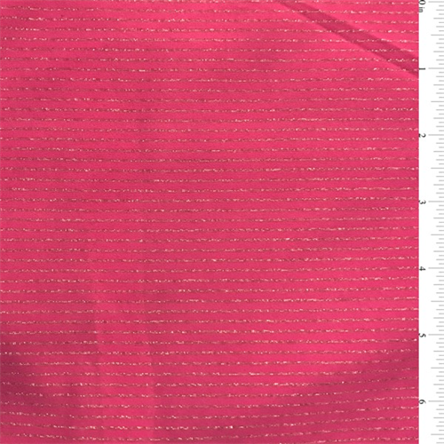 Hot Pink/Gold Pinstripe Activewear