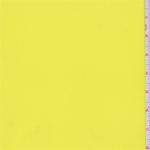Bright Yellow Crepe de Chine