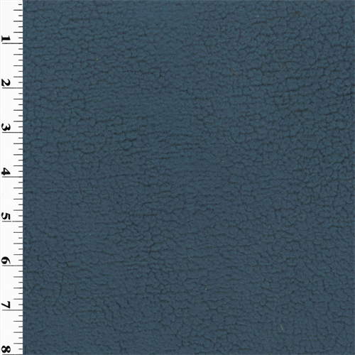 Polartec Shaggy Berber Fleece - Medium Blue DFW10059