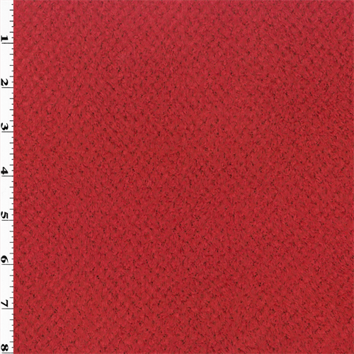 Polartec Curly Fleece - Bright Red DFW10242