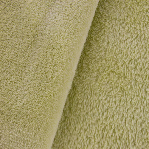 Creamy Yellow Double sided Shag Fleece DFW10264