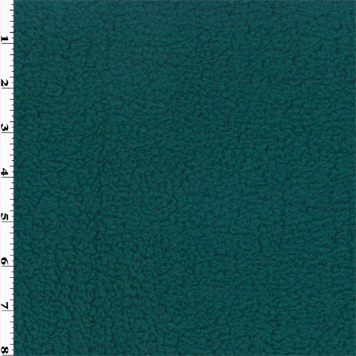 Single Sided Berber Fleece - Deep Turquoise DFW10309