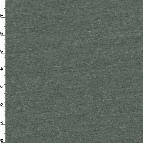 Single Sided Heathered Sweater Fleece - Gray DFW10324