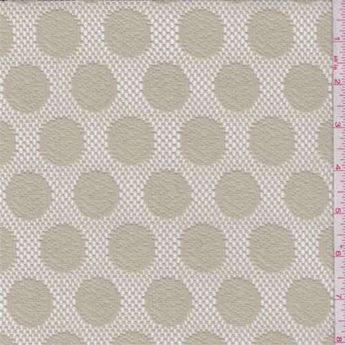 Sand Polka Dot Lace