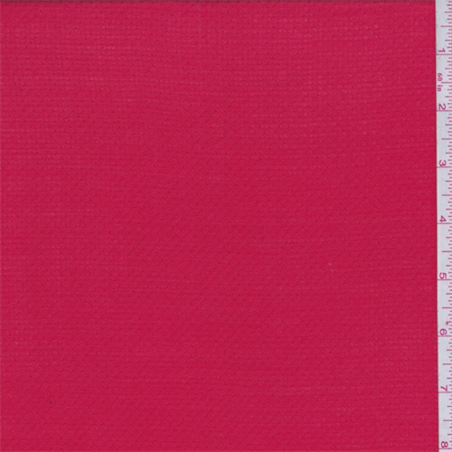 Siren Red Pindot Rayon Shirting