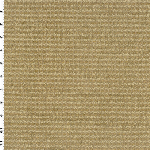 Beige Boucle/Chenille Stripe Home Decorating Fabric DFW51864