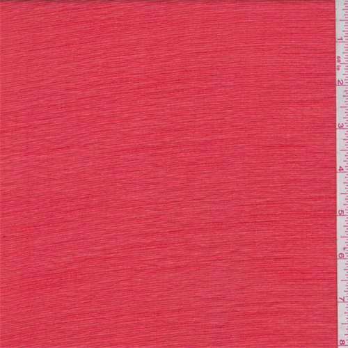 Salmon Red Stripe Gauze