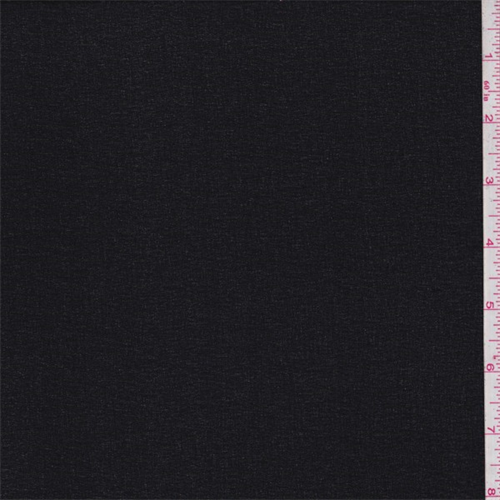 Black Polyester Chiffon