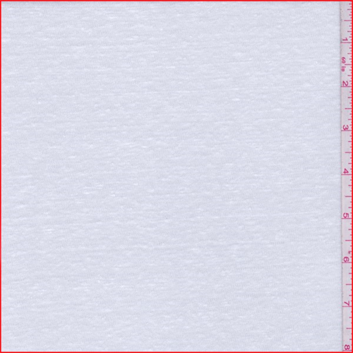 Soft White Slubbed Sweater Knit