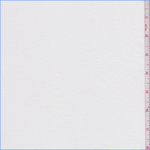 Pale Ivory Rayon Jersey Knit