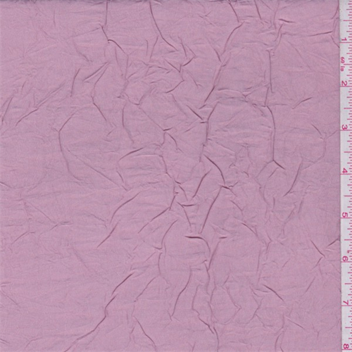 Creamy Pink Crushed Polyester Taffeta