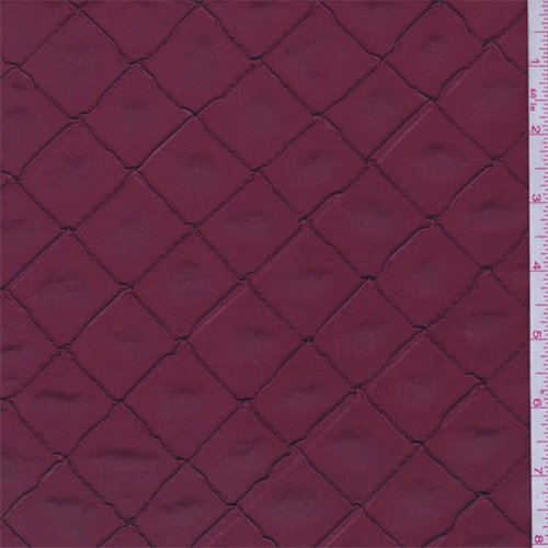 Ruby Pintuck Taffeta