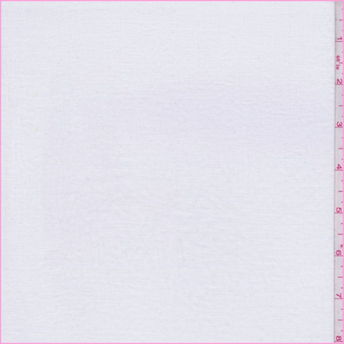 Chalk White Polyester Lawn