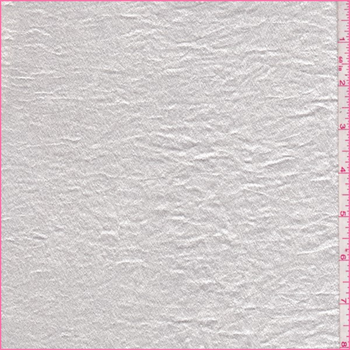 Pearly White Crepe Back Satin