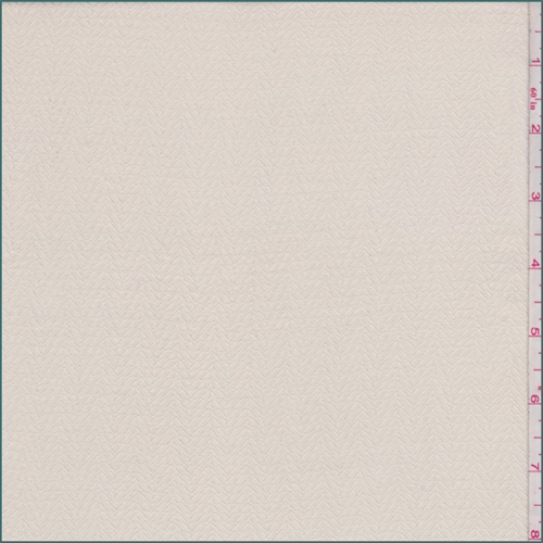Buff Herringbone Rayon Shirting