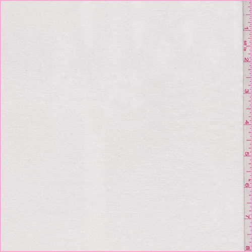 Chalk Rayon Jersey Knit
