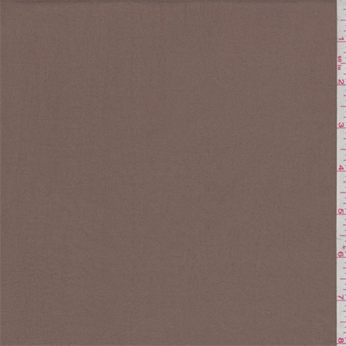 Mustang Brown Sueded Charmeuse