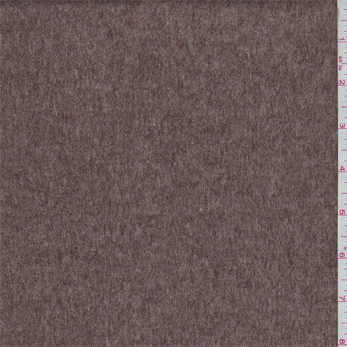 Heather Rose Brown Wool Coating