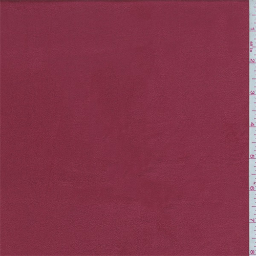Brick Red Microsuede Knit
