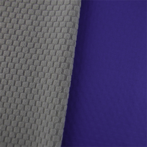 Soft Shell Grid Fleece - Cobalt Blue/Gray DFW10415