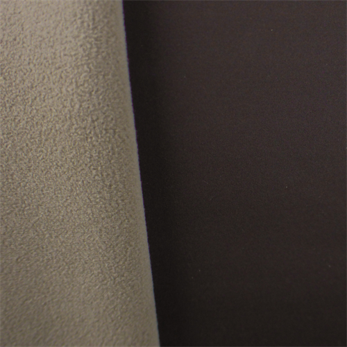 Soft Shell Fleece - Chocolate/Light Brown DFW10457