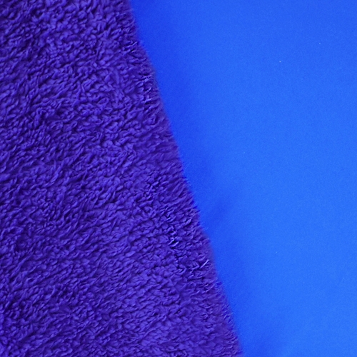 Soft Shell Berber Fleece - Aqua Blue/Berry Blue