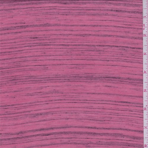 Watermelon Space Dyed Rayon Jersey Knit