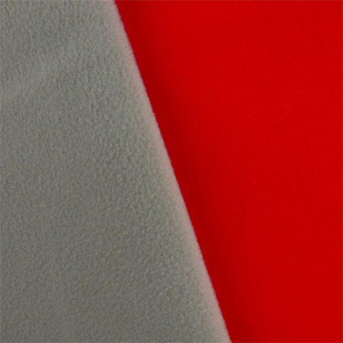Red Orange/Cloud Gray Soft Shell Fleece DFW10552