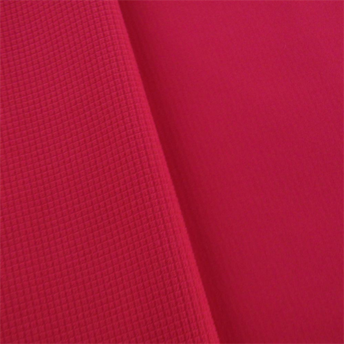 Hot Pink Waterproof Stretch Soft Shell Grid Fleece DFW10583