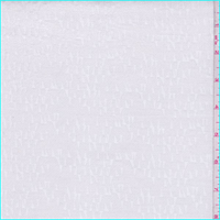 Dark Ivory Stretch Velveteen Jacquard