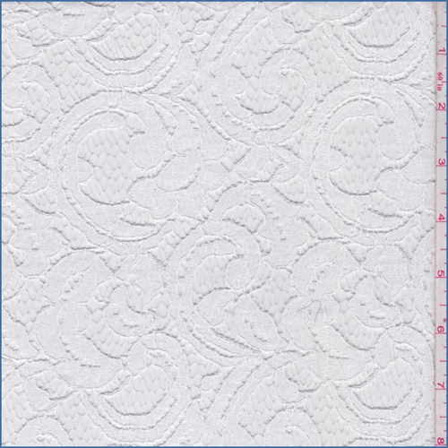 White Scroll Lace